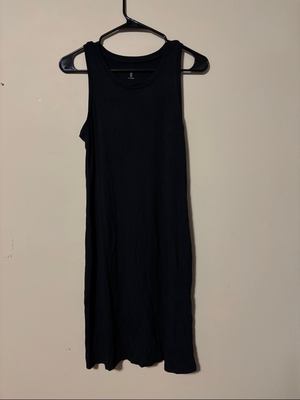 Black Sleeveless Tank Dress nwt